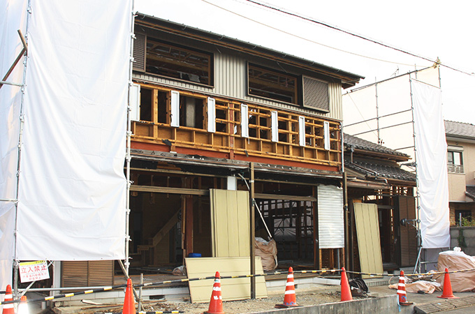 安全と丁寧さを大切にした施工